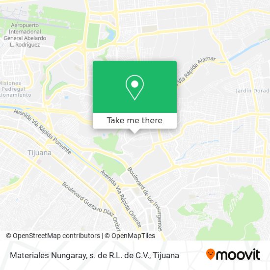 Mapa de Materiales Nungaray, s. de R.L. de C.V.