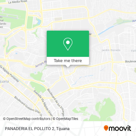 Mapa de PANADERIA EL POLLITO 2