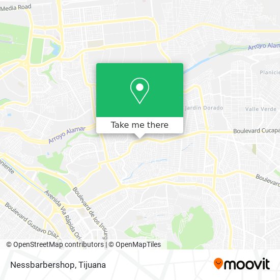 Mapa de Nessbarbershop