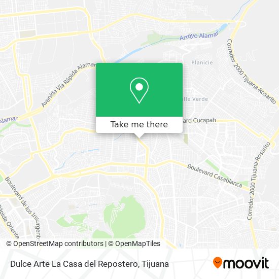 Dulce Arte La Casa del Repostero map