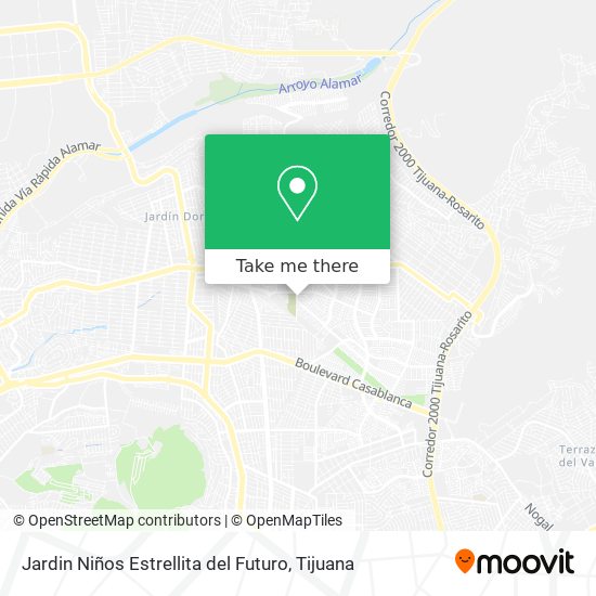 Mapa de Jardin Niños Estrellita del Futuro