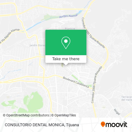 CONSULTORIO DENTAL MONICA map