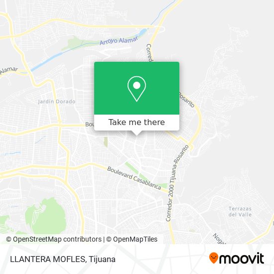 LLANTERA MOFLES map