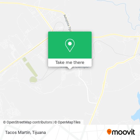 Tacos Martín map