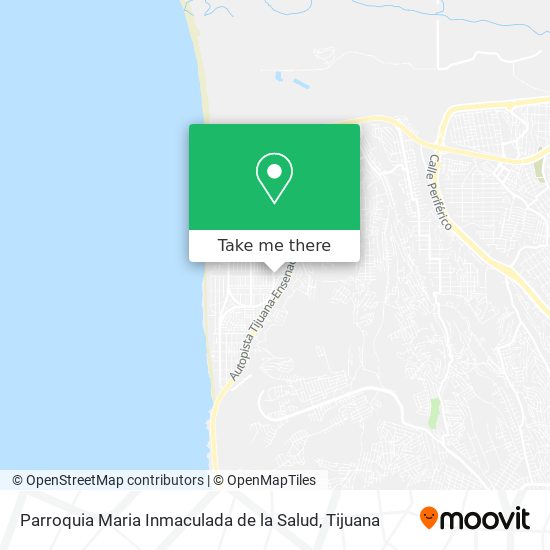 Mapa de Parroquia Maria Inmaculada de la Salud