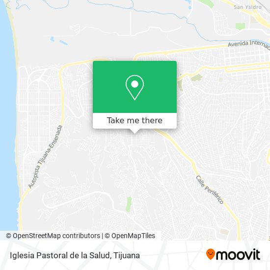 Iglesia Pastoral de la Salud map