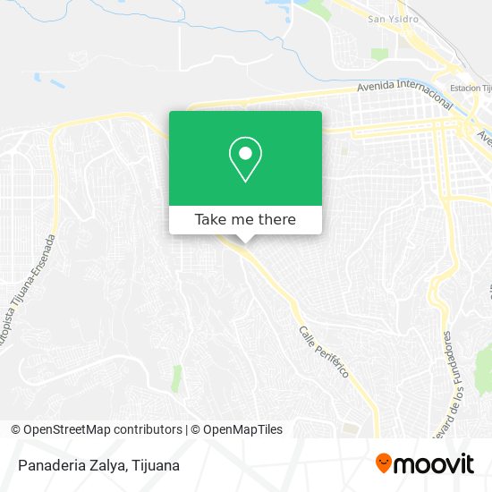 Mapa de Panaderia Zalya