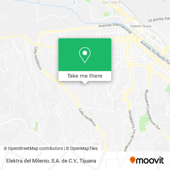 Mapa de Elektra del Milenio, S.A. de C.V.