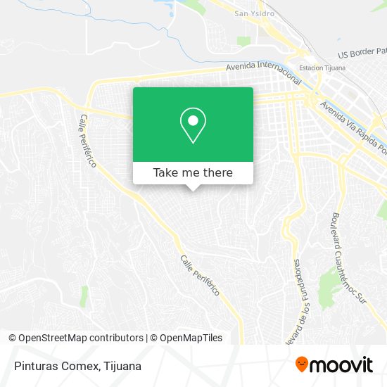 How to get to Pinturas Comex in Tijuana by Bus?