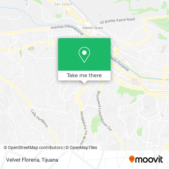 Mapa de Velvet Floreria