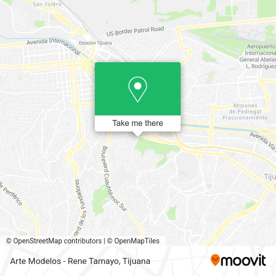 Arte Modelos - Rene Tamayo map