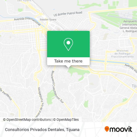 Consultorios Privados Dentales map