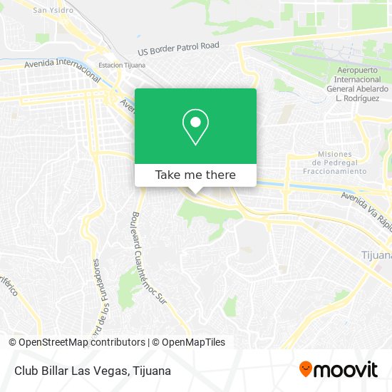 Club Billar Las Vegas map