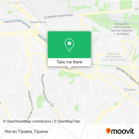 Rol en Tijuana map