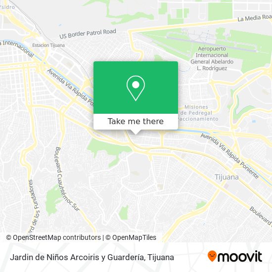 Jardin de Niños Arcoiris y Guardería map