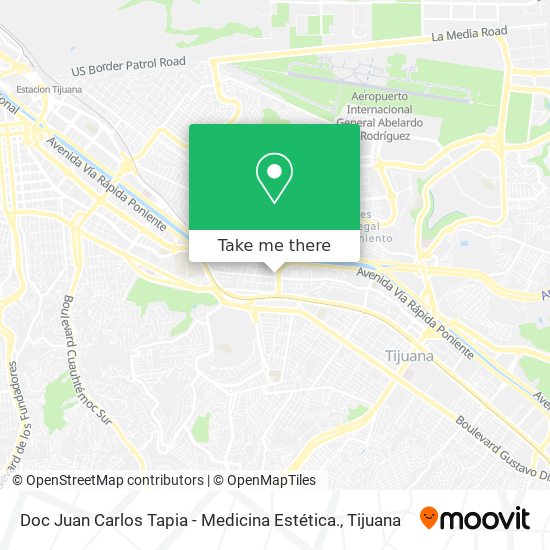 Doc Juan Carlos Tapia - Medicina Estética. map