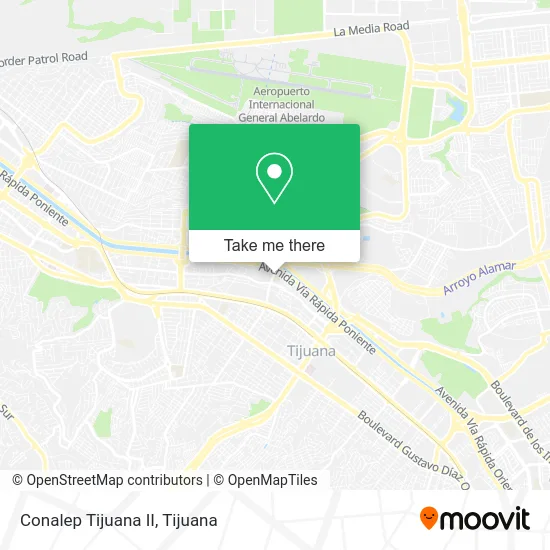 Conalep Tijuana II map