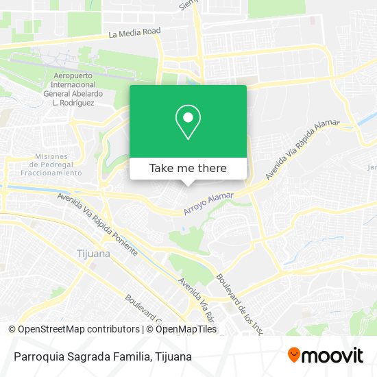 Parroquia Sagrada Familia map