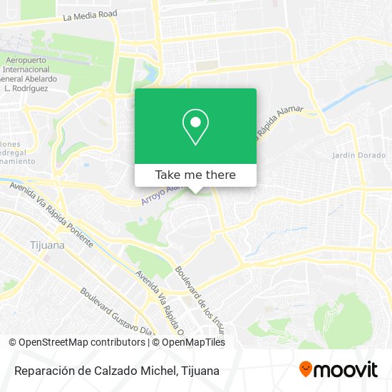 Reparación de Calzado Michel map