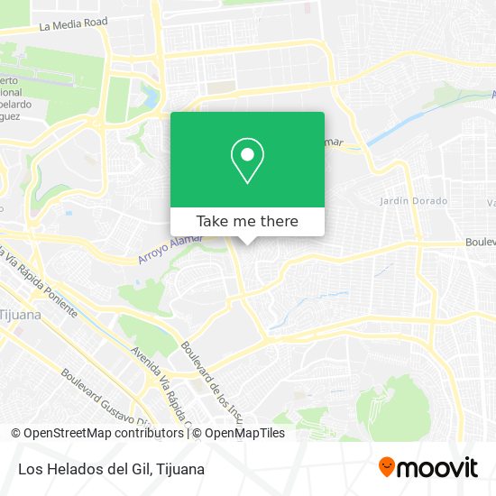 Mapa de Los Helados del Gil