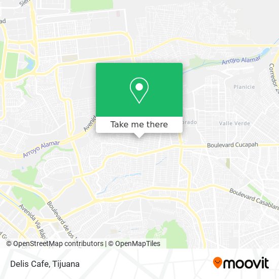 Mapa de Delis Cafe