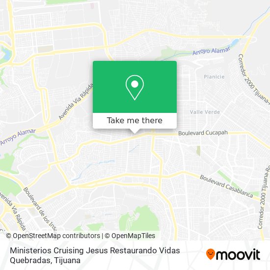 Ministerios Cruising Jesus Restaurando Vidas Quebradas map