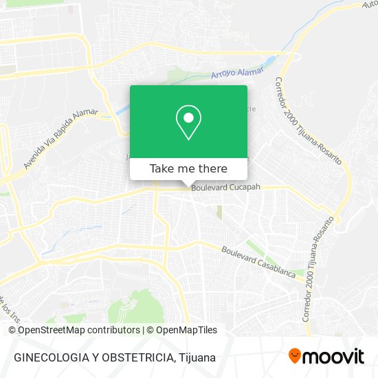 GINECOLOGIA Y OBSTETRICIA map