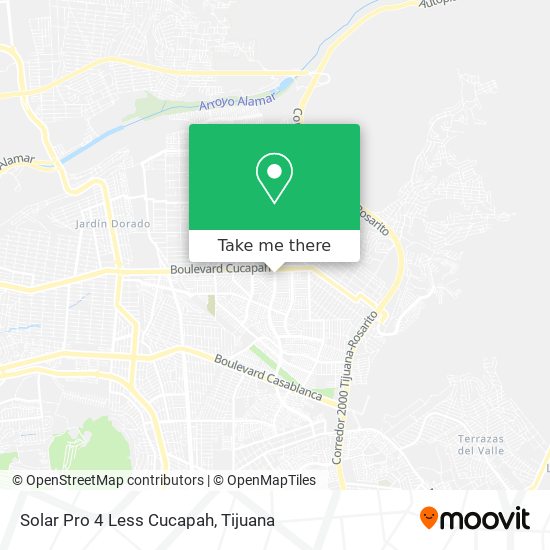 Solar Pro 4 Less Cucapah map