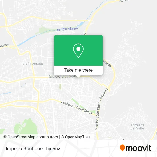 Imperio Boutique map