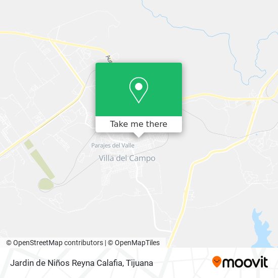 Jardin de Niños Reyna Calafia map