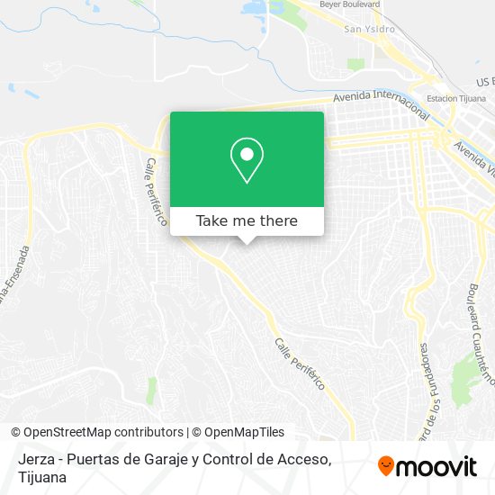 Mapa de Jerza - Puertas de Garaje y Control de Acceso