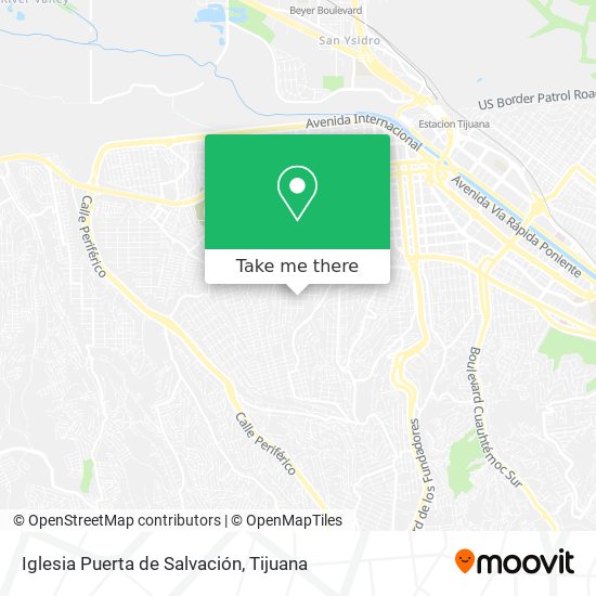 Mapa de Iglesia Puerta de Salvación