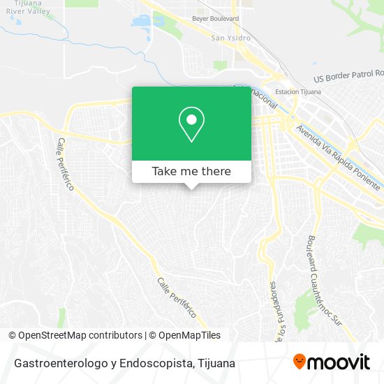 How to get to Gastroenterologo y Endoscopista in Tijuana by Bus?