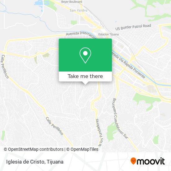 Mapa de Iglesia de Cristo