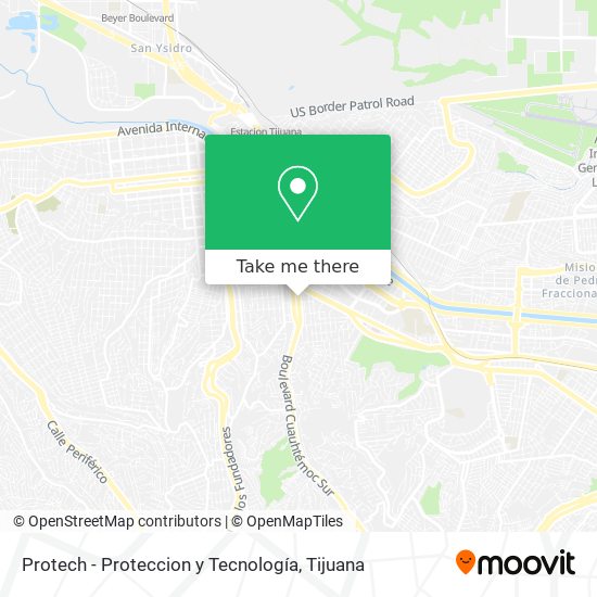 Protech - Proteccion y Tecnología map