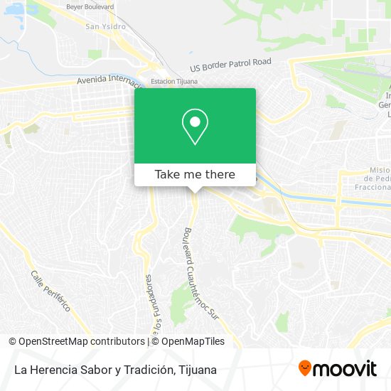 Mapa de La Herencia Sabor y Tradición