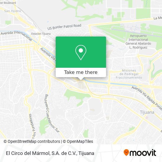 El Circo del Mármol, S.A. de C.V. map
