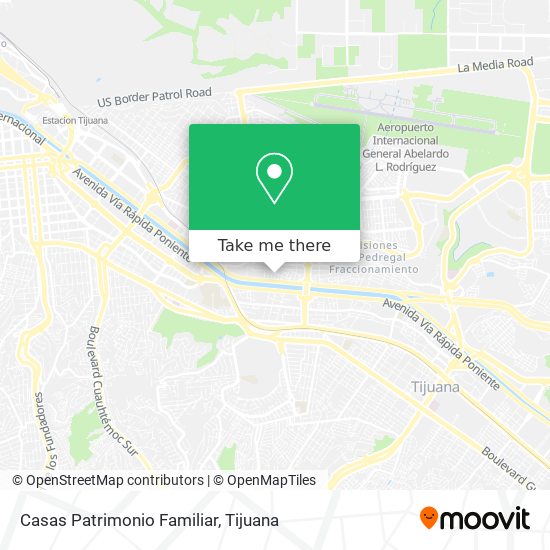Casas Patrimonio Familiar map
