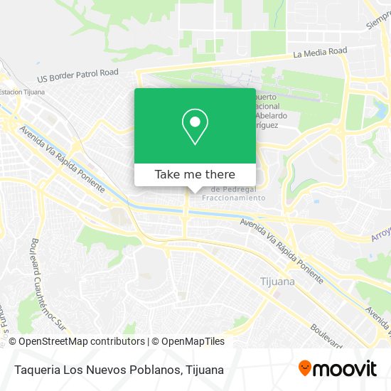 Taqueria Los Nuevos Poblanos map