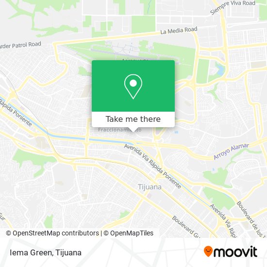 Mapa de Iema Green