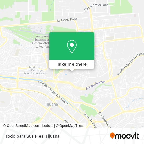 Mapa de Todo para Sus Pies