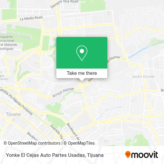 Yonke El Cejas Auto Partes Usadas map