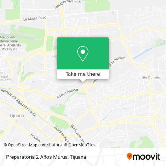 Preparatoria 2 Años Murua map
