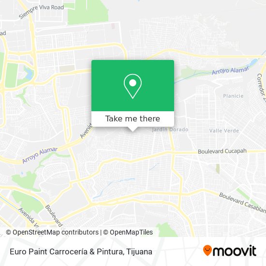Euro Paint Carrocería & Pintura map