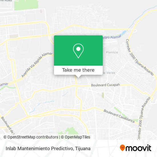 Mapa de Inlab Mantenimiento Predictivo