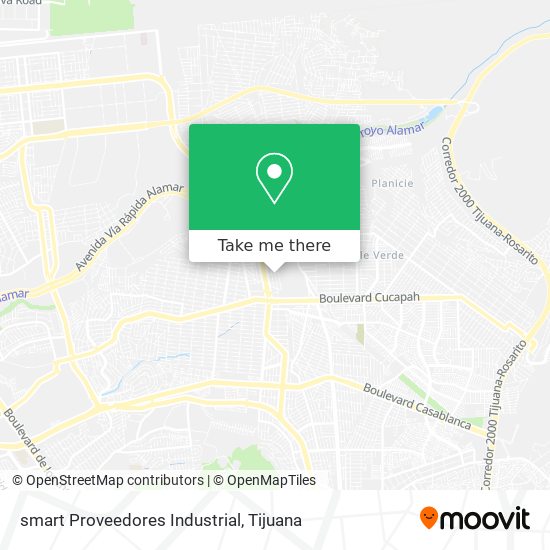 Mapa de smart Proveedores Industrial