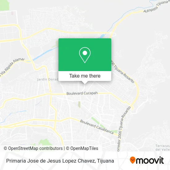 Primaria Jose de Jesus Lopez Chavez map