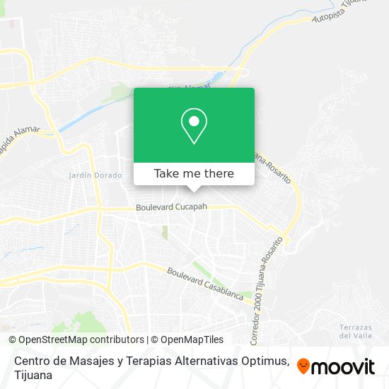 Centro de Masajes y Terapias Alternativas Optimus map