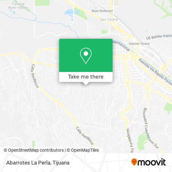 Mapa de Abarrotes La Perla