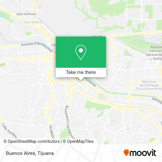 Buenos Aires map